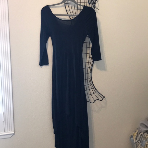 Black high-low dress - Picture 3 of 4